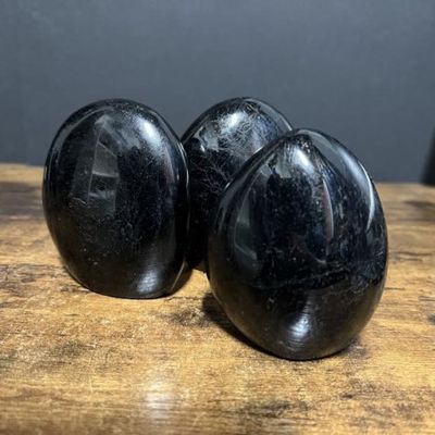 Tourmaline Black Freeform 3"-5" varying