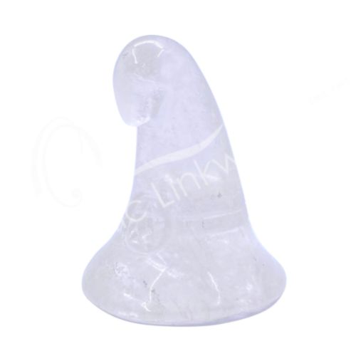 Wizard Hat Gemstone Carving 2&quot; Assorted