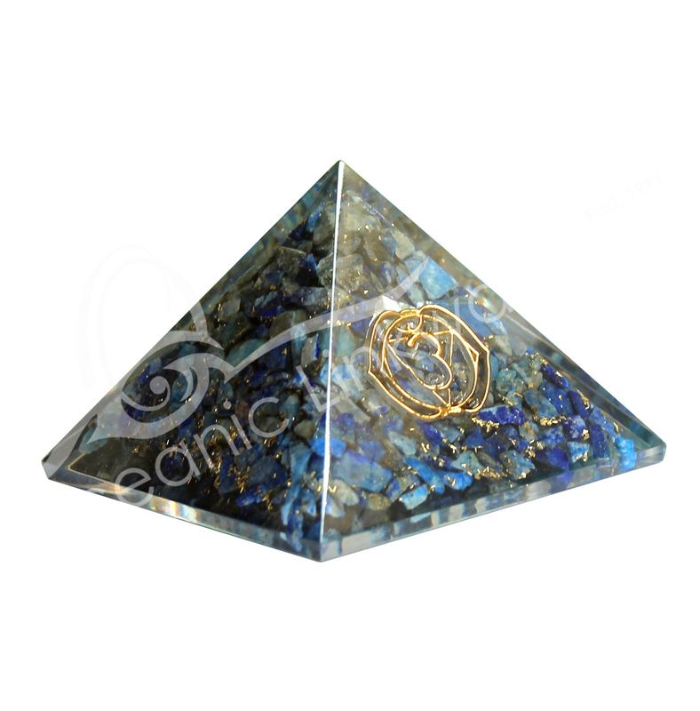 Sodalite Orgone Third Eye Pyramid 40mm