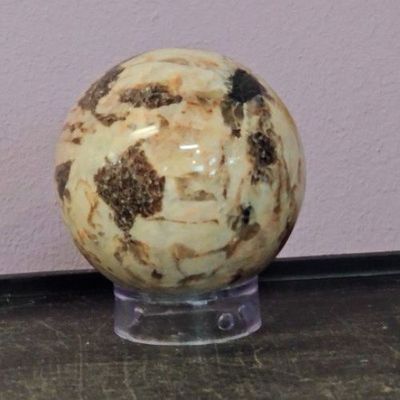 Tourmaline Black on Feldspar Spheres priced by weight