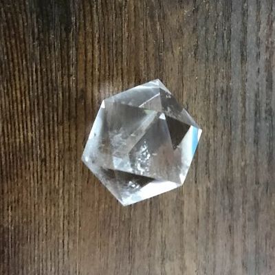 Quartz Icosahedron 1"