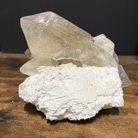 Citrine Cluster w/ Mica, Cleavelandite 2952g