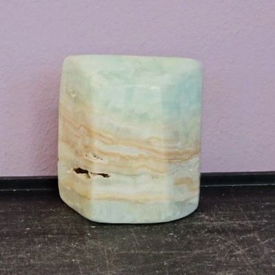 Calcite Caribbean Blue AKA Aragonite Blue Freeform - Select