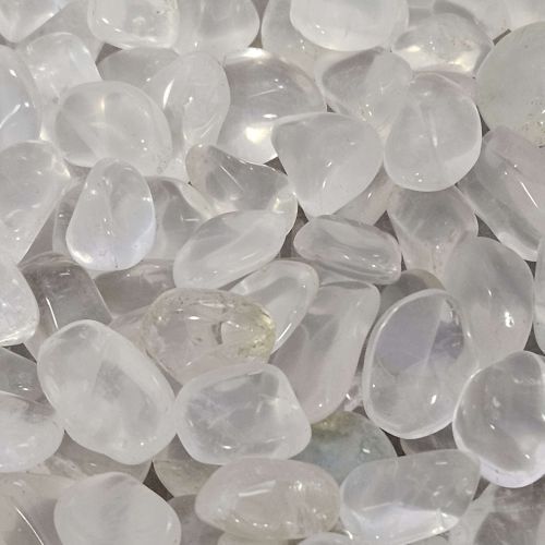 Quartz Girasol Metamorphosis Tumbled Stone .5&quot;-.75&quot;