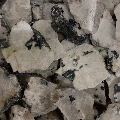 Moonstone Rainbow Slab Polished One Side 1.5"-2.5"