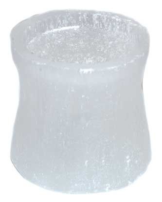Gazing Ball Stand made of Selenite 1.5&quot;