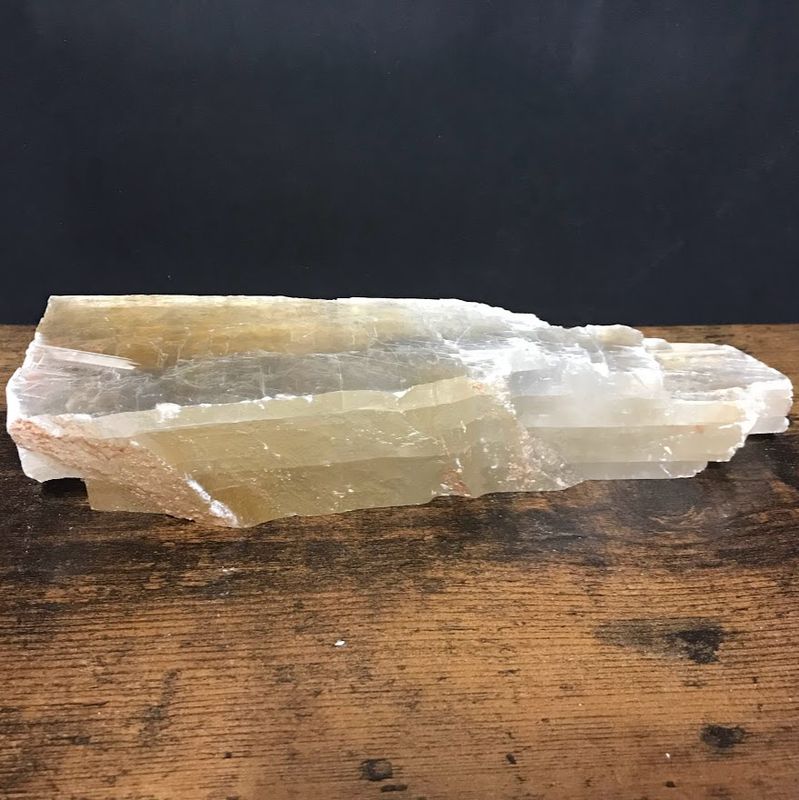 Selenite Window 10&quot;x3&quot;  1334g