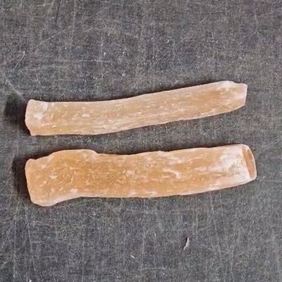 Selenite Peach Stick 3"-4"
