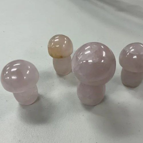 Quartz Rose Mushroom - Select