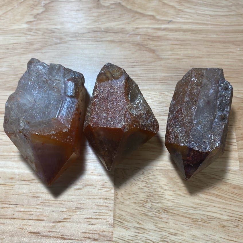 Amethyst Red Rough Point 2.5" - 3"