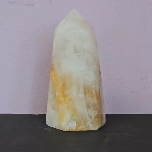 Quartz Golden Healer Tower 5.5&quot; | 768g