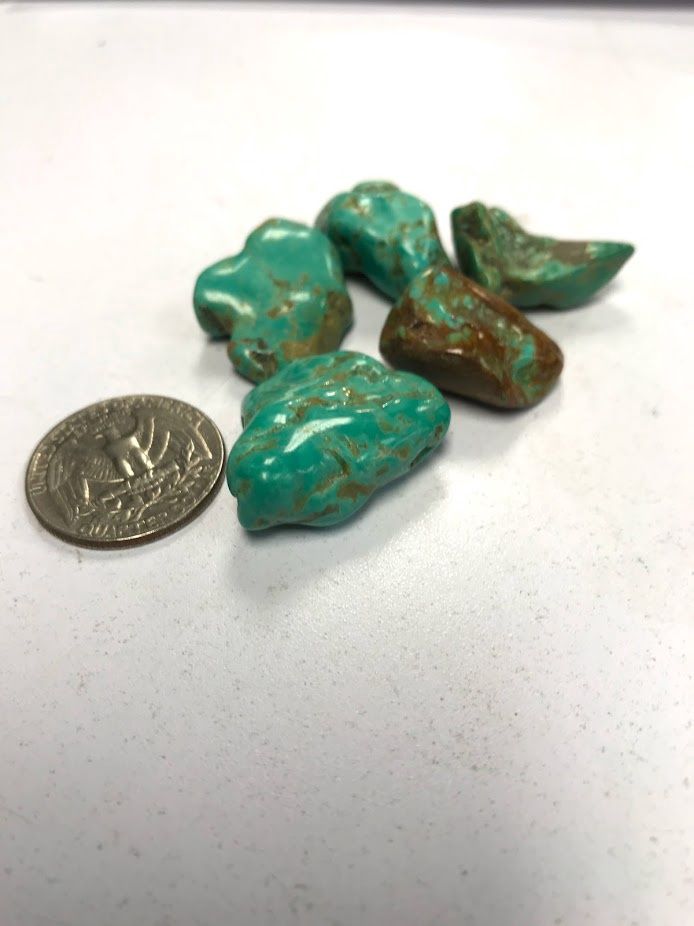 Turquoise Tumbled Stone Specimen 25mm