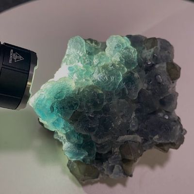 Fluorite Green Jelly Specimen from China  542g