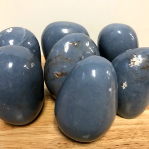 Angelite Polished Freeform 10~ Oz