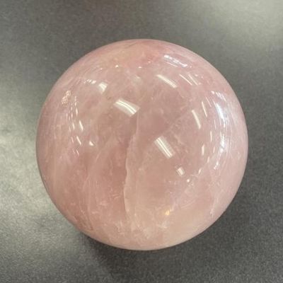 Quartz Rose Sphere 4" | 1292g