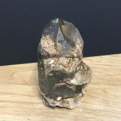 Quartz Smoky w/ Hematite Iron Inclusions Specimen 400g