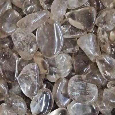 Quartz Smoky Tumbled Stone .5"-.75"