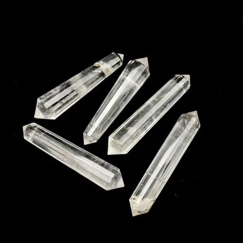 Quartz Clear Vogel Point Double Terminated DT 70mm-80mm