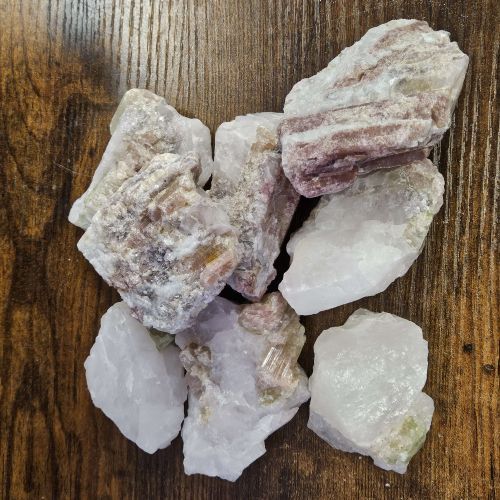 Tourmaline Watermelon Pink Green Specimen priced by weight