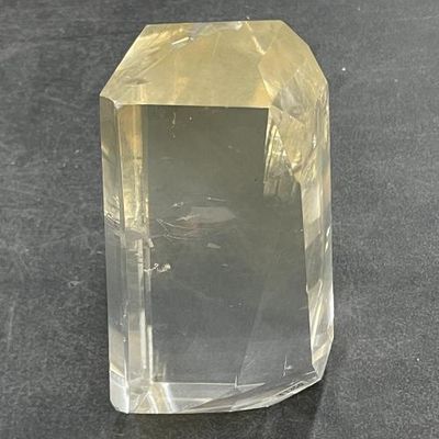 Calcite Optical Freeform 7.5"x3.5" / 2034g