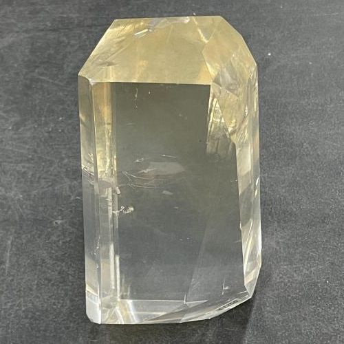 Calcite Optical Freeform 7.5&quot;x3.5&quot; | 2034g