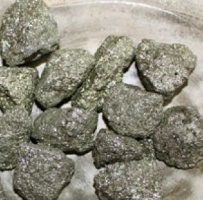 Pyrite Rough Stone .25&quot;-.5&quot;