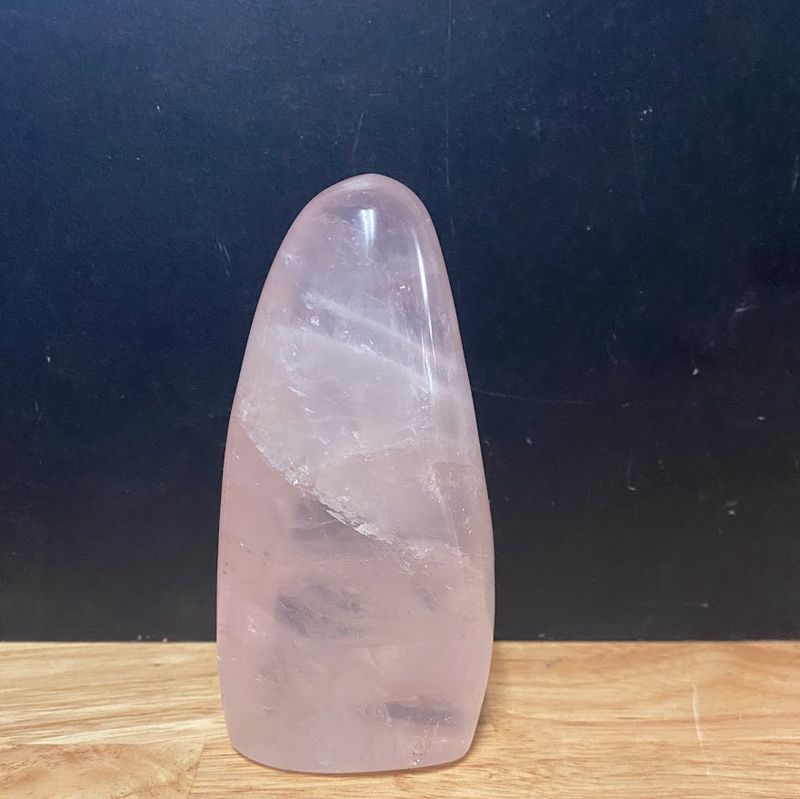 Quartz Rose Freeform Standing 4&quot;-6&quot; - Select