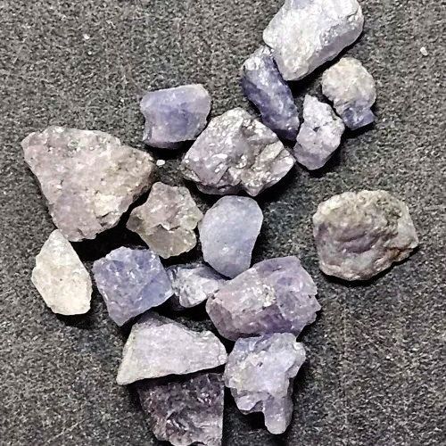 Tanzanite Rough Stone Aprox .25"