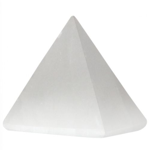 Selenite Pyramid White 1.5&quot;-2&quot;