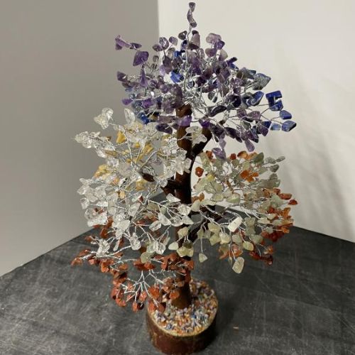 Gem Tree - Chakra Stones 700 Beads 17"