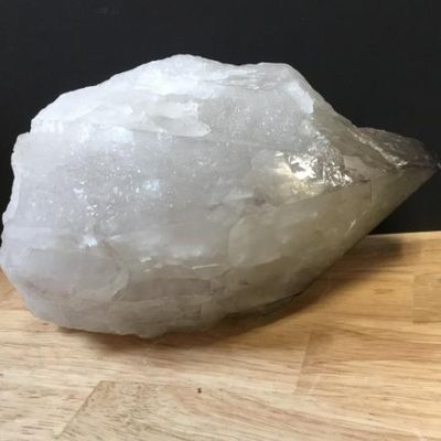 Quartz Smoky Polished Specimen w/ Rainbow Inclusions 7.5"x4.5" | 3292g