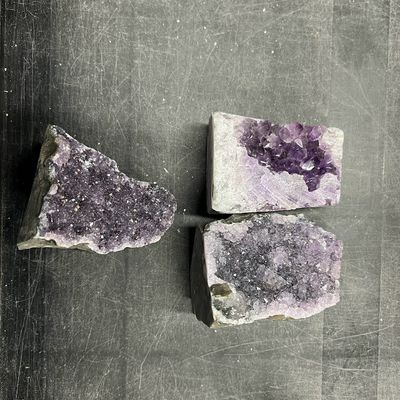 Amethyst Cluster w/Cut Base