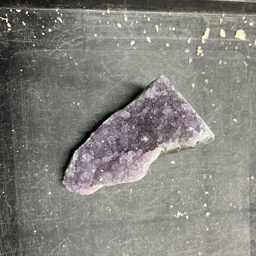 Amethyst Cluster w/Cut Base, Size: 312gms