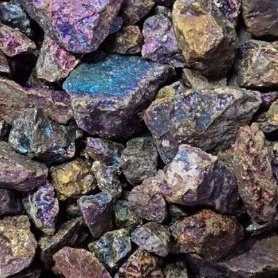 Chalcopyrite Peacock Ore Rough .5"-1.25"