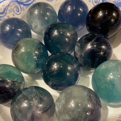 Fluorite Sphere 35mm