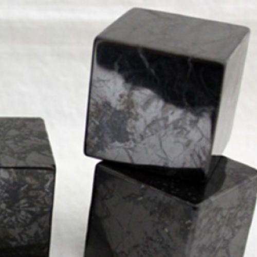 Shungite Polished Cube 45mm