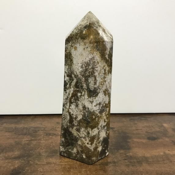 Jasper Ocean Tower priced by weight, Size: 8&quot; | 1599g