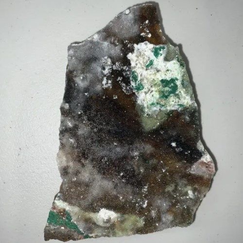 Heterogonite Malachite &amp; Nickel-Coated Specimen High Grade 1956g