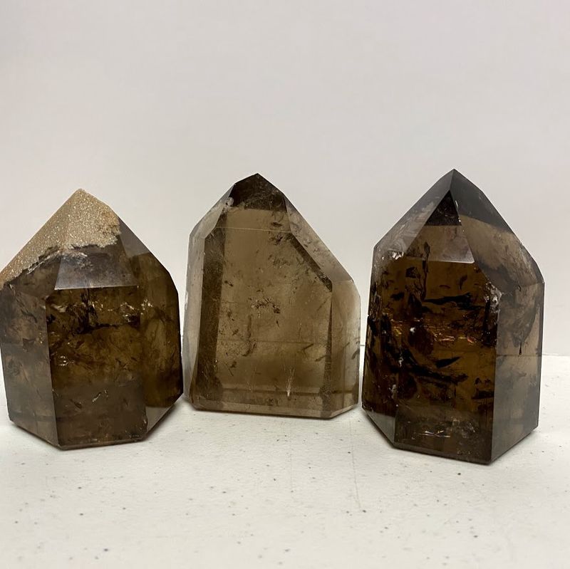 Quartz Smoky Tower 6 sided - priced by weight