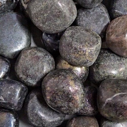 Covellite Tumbled Stone 1"