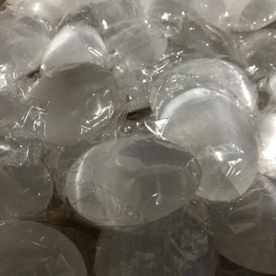 Selenite Palm Stone 2.5"