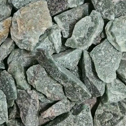 Quartz Green Rough Stone 1.25"-2"