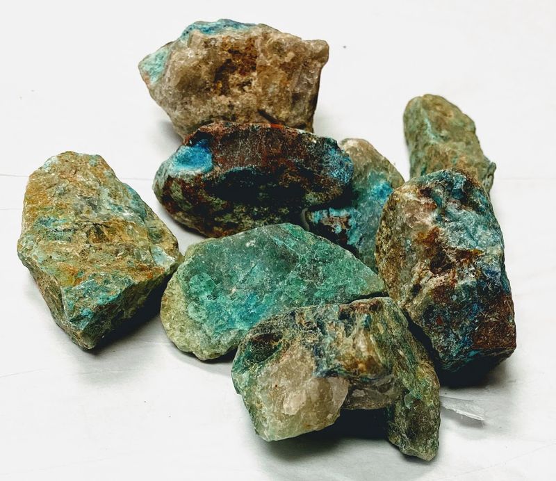 Chrysocolla Rough 1&quot;-1.75&quot;