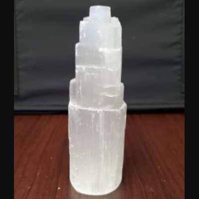 Selenite Tower 8"