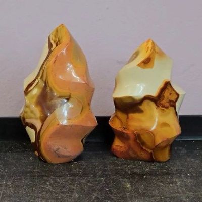 Jasper Polychrome Flame Polished - Select