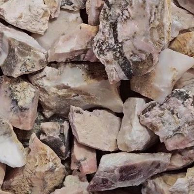 Opal Pink Rough Stone 1"-2.5"