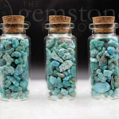 Turquoise Gemstone Bottle Grade A 2"