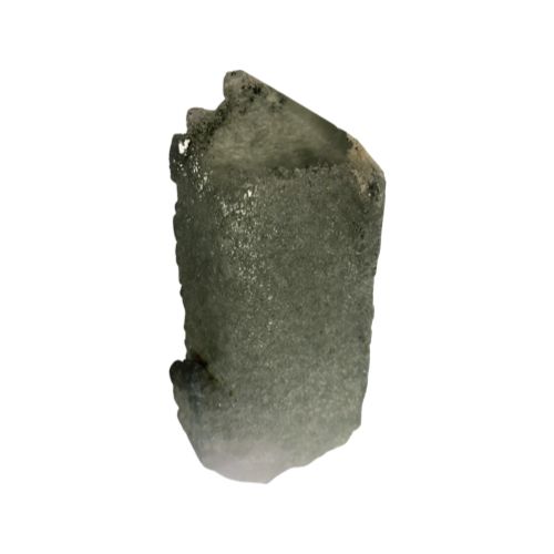 Quartz Vortex w/ Chlorite rough Point 4.5"x2"x1.5" 338g