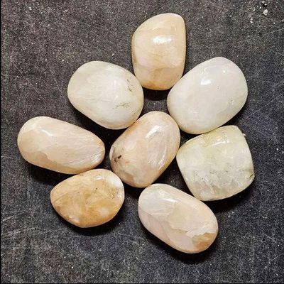 Zeolite Stilbite Tumbled Stone 1"-1.5"
