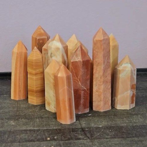 Jasper Red Banded Tower 2.5&quot;-4&quot; | 50-100g